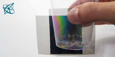 Ciensación experimento manos en la masa: Tensión visible ( física, óptica, polarización, colores)