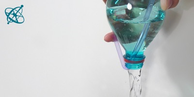 Ciensación experimento manos en la masa: Carrera de botellas ( física, presión del aire)